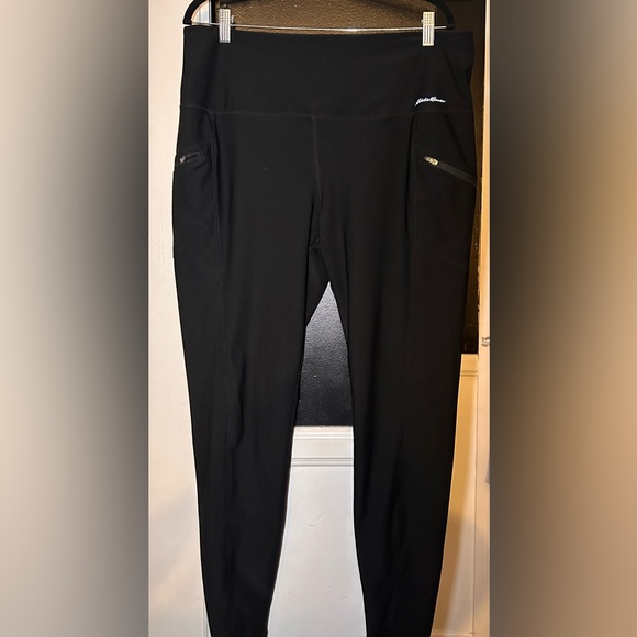 Eddie Bauer Pants - Eddie Bauer Women's Black Leggings Curve Plus xl